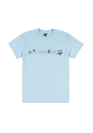 dad idea right t-shirt in light blue