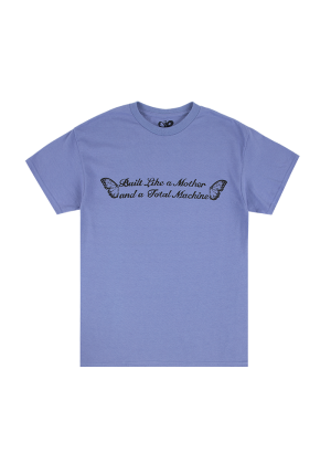 built like a mother t-shirt in violet