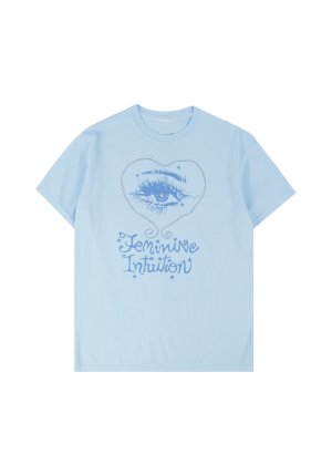 feminine intuition oversized t-shirt