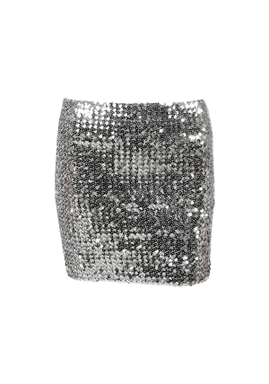 sequin skirt